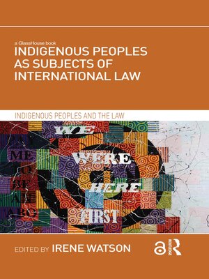 cover image of Indigenous Peoples as Subjects of International Law